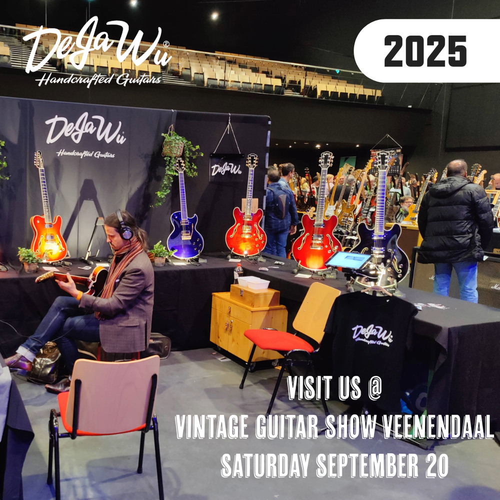Visit us @ Vintage Guitar Show Veenendaal, Saturday September 20
